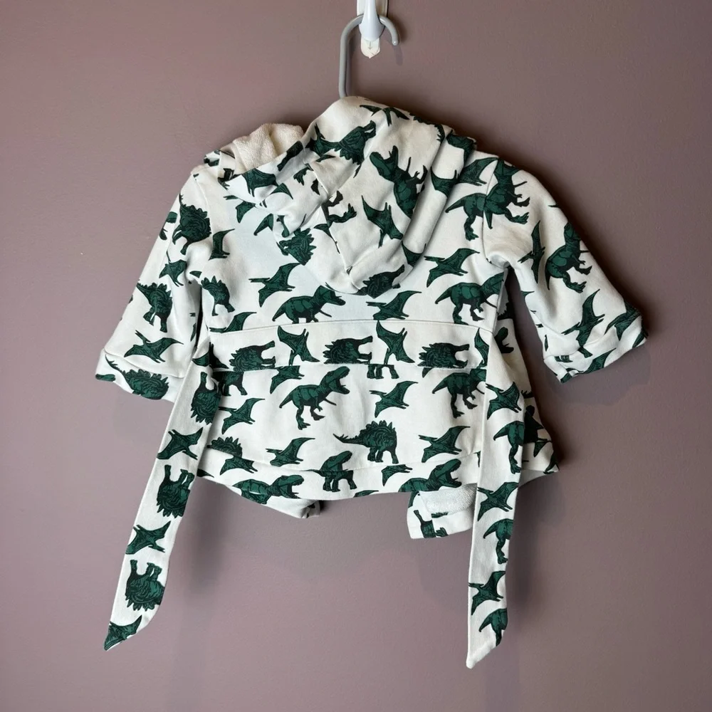Kate Quinn Bath Robe Dinosaurs 0-12 Months